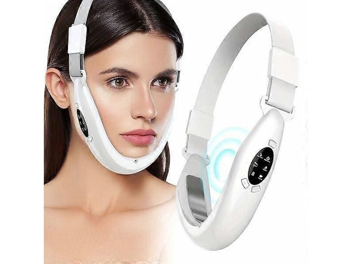 Massageador Facial Elétrico em Formato de V, Reduz Rugas, Restaura a Juventude, GOKOCO