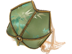 Capa Decorativa para Candeeiro de Mesa Suspenso, Suporte de Ferro com Orifício Central para Iluminação. SFUSHOS