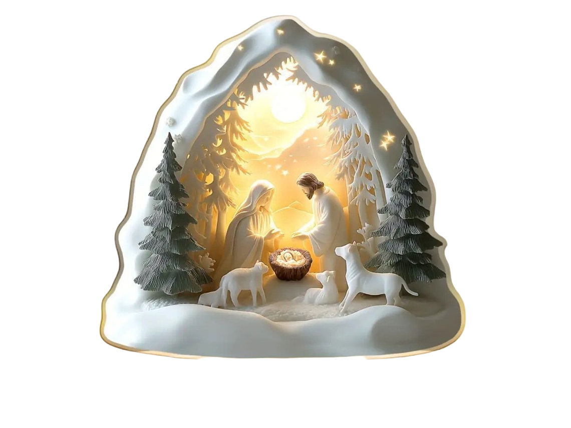 Laxiscreed Decoração De Halloween E Natal Em Aço Inox Com Design 2d Para Casa E Mesa