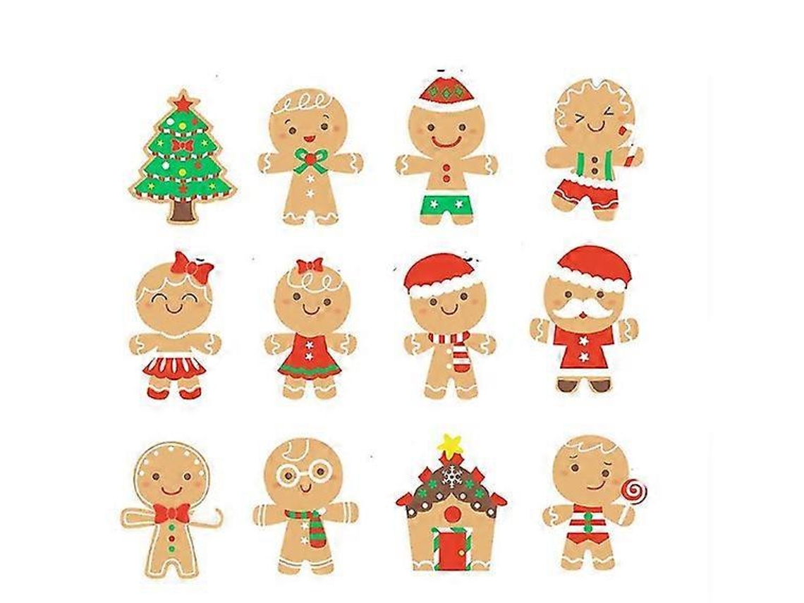 Enfeites De Boneco De Gengibre Para Árvore De Natal Olysi Shop