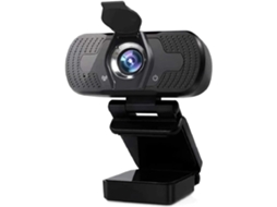 Webcam Inteligente Hd 1080p Com Microfone Estéreo Integrado E Foco Automático Grande Angular Adequado Para Pc, Mac E Laptop Brilvibera