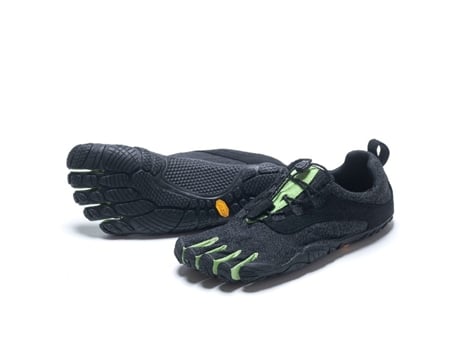 Sapatilhas com Dedos VIBRAM Fivefingers V Run Retro Homem (Nylon - Preto - 48)