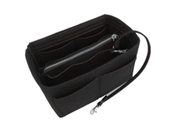 Organizador de Bolso Grande Capacidade, Preto BRILVIBERA
