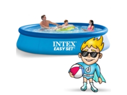 Piscina Expansível De Jardim 366 X 76 Cm 2 Em 1 Intex 28130