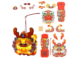 Lâmpada Mão Criança Luminosa Estilo Chinês