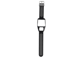 Aetheria pulseira de Silicone Bicolor para Smartwatch Tomtom Runner3 Adventurer com Fivela