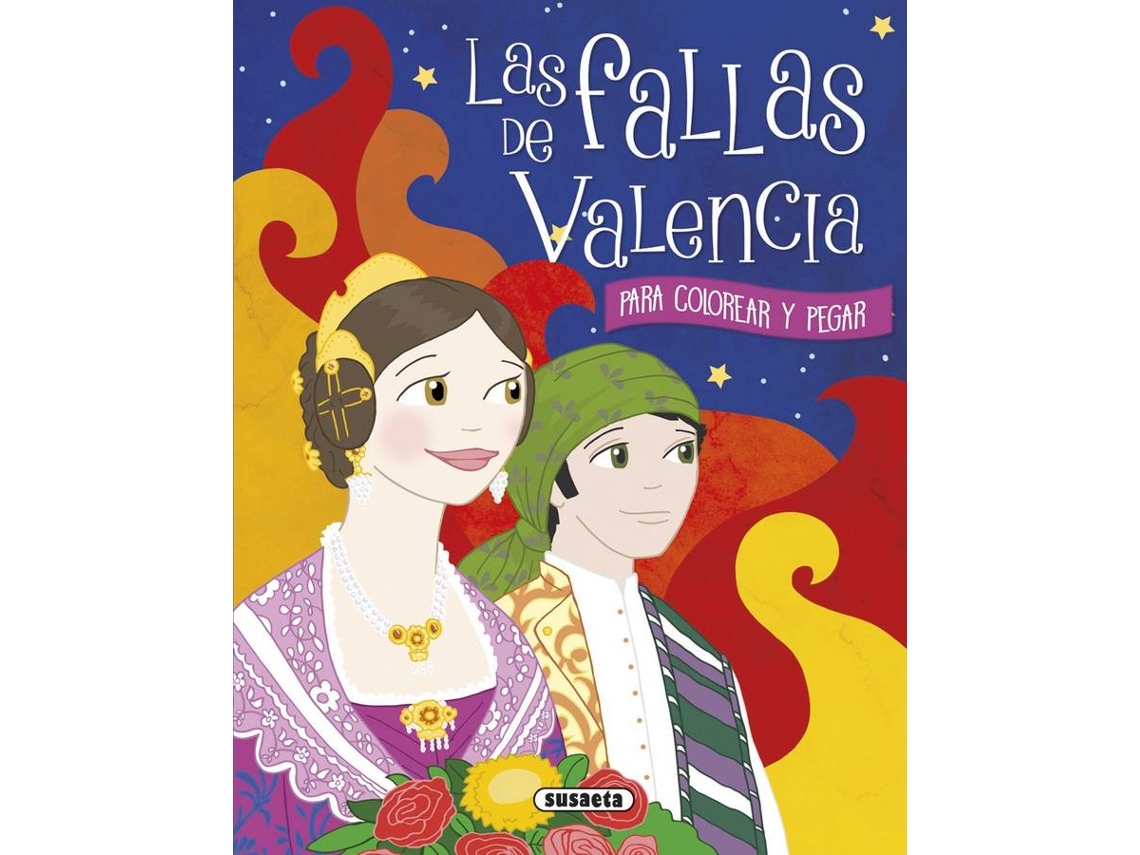 Livro Fallas De Valencia Para Colorear Y Pegar (Espanhol)