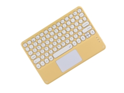 MEOIRUERY Teclado Bluetooth 10 Polegadas Touch, Teclado Sem Fio Ultrafino Portátil Com Touchpad, Bateria Recarregável Embutida