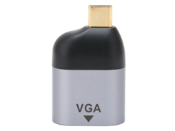Adaptador Usb C Para Vga Tipo-c Macho Para Fêmea Para Laptops Celulares Pcs Jorindo Jd0756