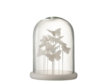 Campanula de Vidro Borboletas Média