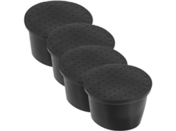 Wooneky Protetores De Rodízios Borracha Para Cadeiras, 50mm, Antiderrapantes, Para Móveis E