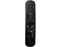 Controle Remoto De Voz Mr23ga Akb76043107 Para Smart Tvs Lg Oled Das Séries Qned B3, C3 E G3, Nanocell Uhd 4k, 8k E Ur8000.