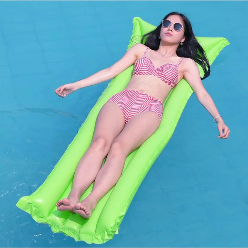 Boia Inflável Gigante para Piscina, Colchão de Ar Flutuante, Cama de Praia para Festas e Natação AQUAFORGE
