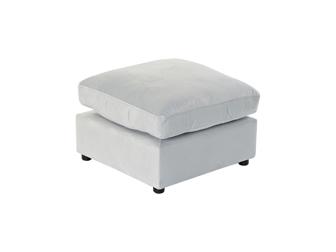 Repousa-Pés DKD HOME DECOR (Azul Celeste - Poliéster - 55 x 55 x 35 cm)