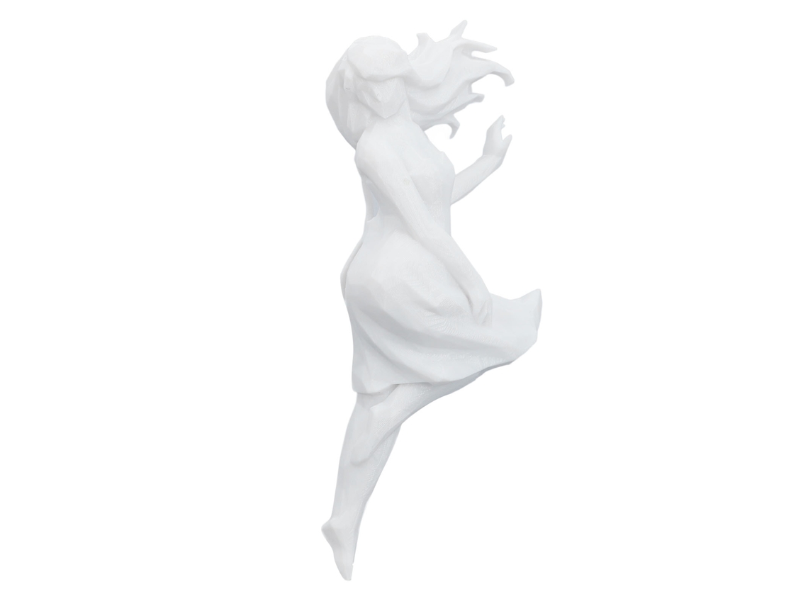 Luz de Parede 3d Led Petg Luminária de Noite Decorativa Arte