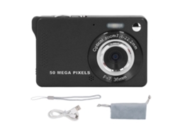 50mp Digital Camera 1080p 2.8 Inch Screen Autofocus Electronic Image Stabilization Pocket Digital Camera Black LAXISCREED