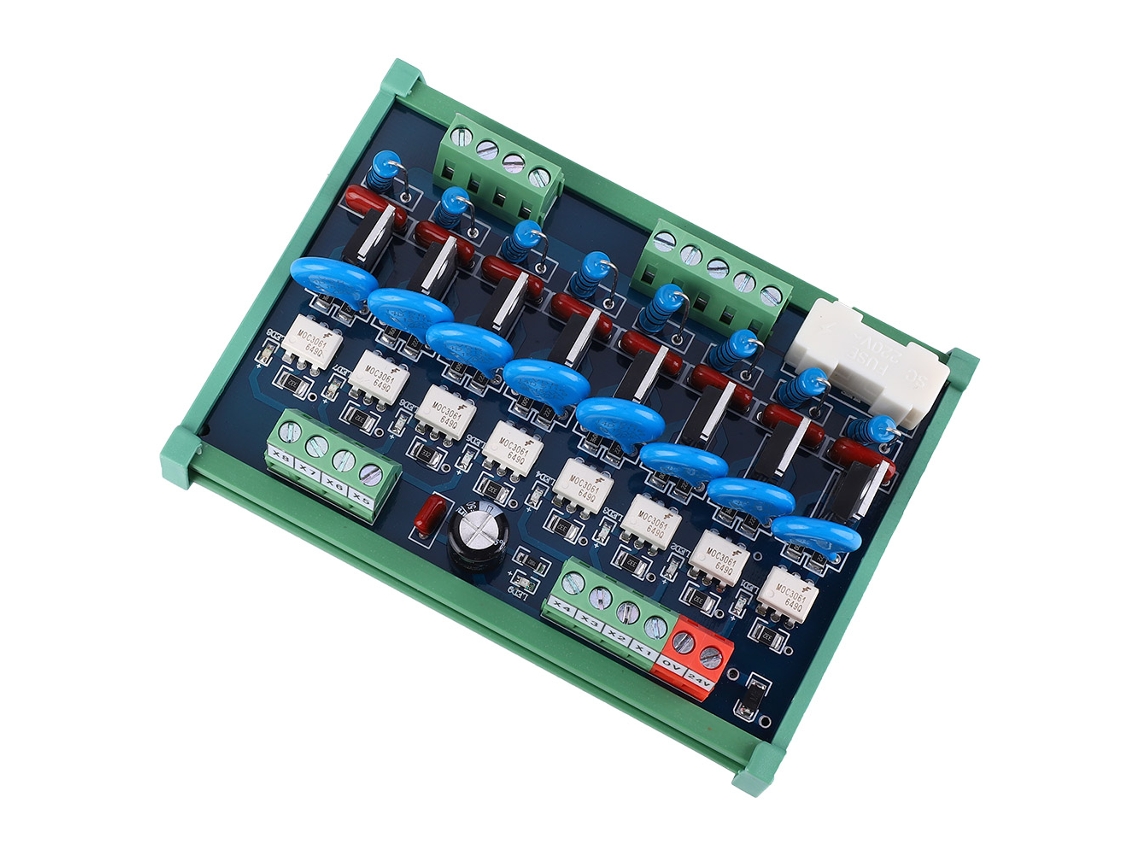 Placa de Potência Scr Amplificador Plc 8 Canais