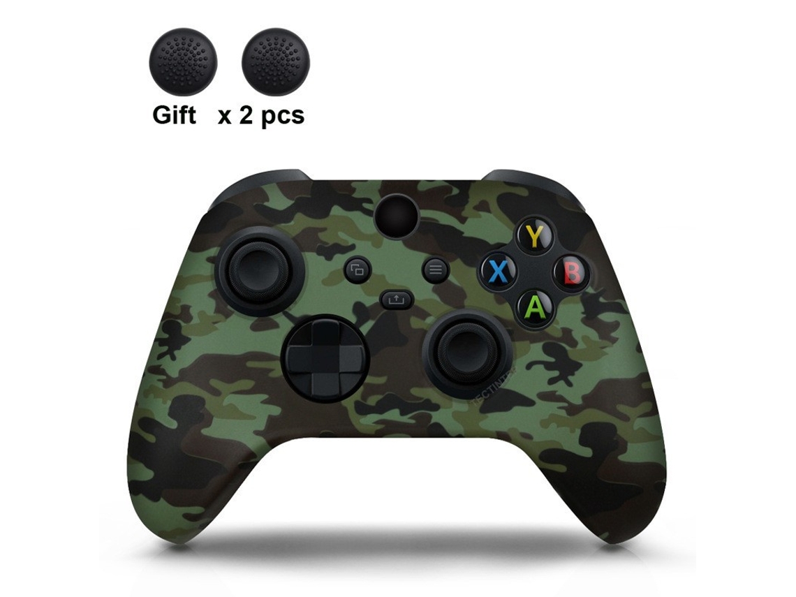 Capa Chrui Para Controle Xbox Series S/x, Silicone Com Tampas De Botões (4)