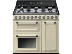 Fogão SMEG Victoria TR93P (159 L - Elétrico e Gás Natural - Creme)