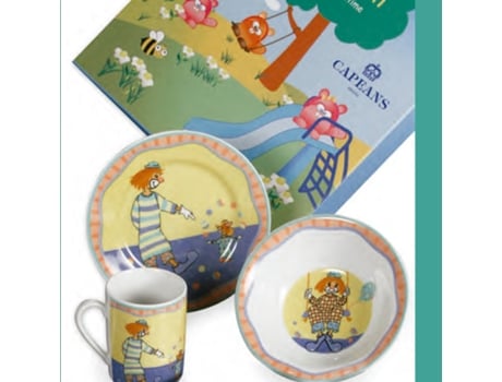 Louça de Mesa IDURGO Infantil (7 Un - 40 x 35 x 10 cm - Cerâmica)
