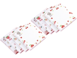 Blocos De Notas Portáteis Em Papel Com Motivo Floral Delicado, 8 Cadernetas De 80 Folhas, Prática Para Prêmio