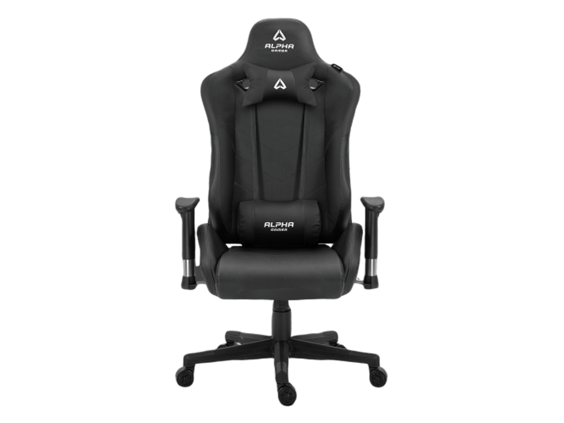 Cadeira Gaming ALPHA GAMER Zeta (Até 121 kg - Classe 4 - Preto)