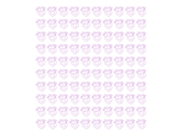 100 Clips de Papel Mini Portáteis Eletroplacados Roxos em Forma de Rabanete Bonitos Metálicos para Escritório