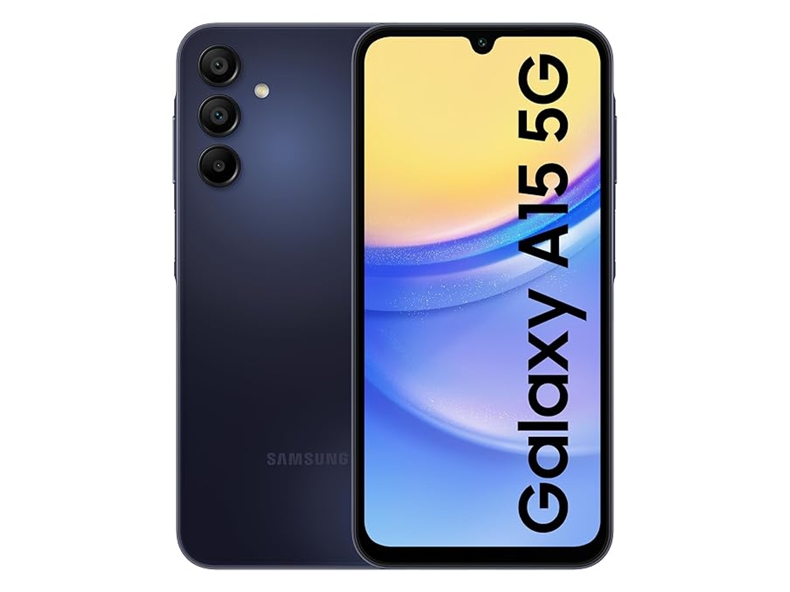 Smartphone SAMSUNG SM-A156BZKDEUE (Azul escuro - 4 GB RAM - 6,5" - Tomada EU - 128 GB)