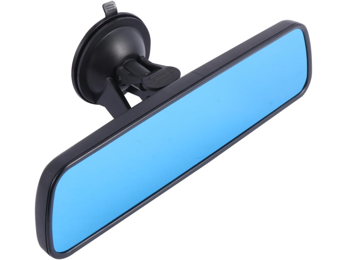 Espelho Retrovisor Interno Com Ventosa Para Carros E Caminhões - Redução De Brilho