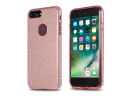 Capa LAXISCREED Glitter Crystal Apple Iphone 8p Rosa