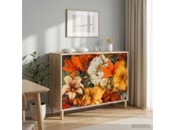 Vidaxl Buffet Gennep Sonoma 102 X 33 X 75 Cm Derivados De Madeira