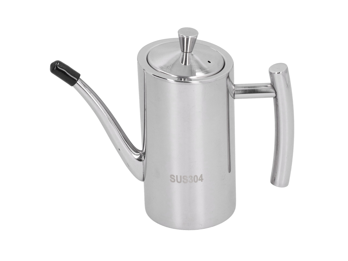 Olla De Aceite De Acero Inoxidable 304 Anti-goteo Botella Dispensadora Para Cocina 500ml