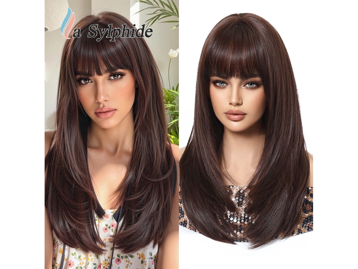 Rede de Rosas Feminina Liu Long Curly Hair20 Polegadas 1287 13 YUNZII