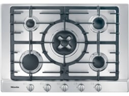 Placa de Gás MIELE KM 2034 G (Gás Natural - 75 cm - Inox)