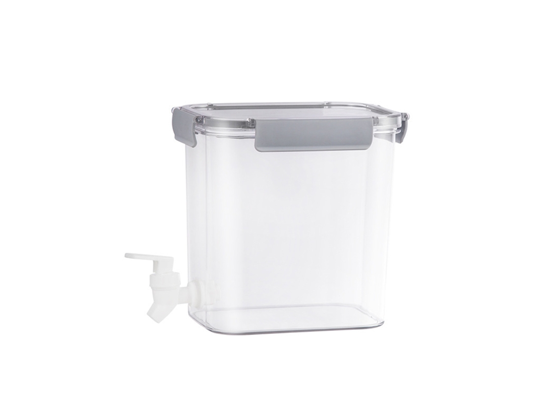 Dispensador de Água Fria com Torneira para Geladeira, Grande Capacidade, Pet Bpa Free S/MARCA