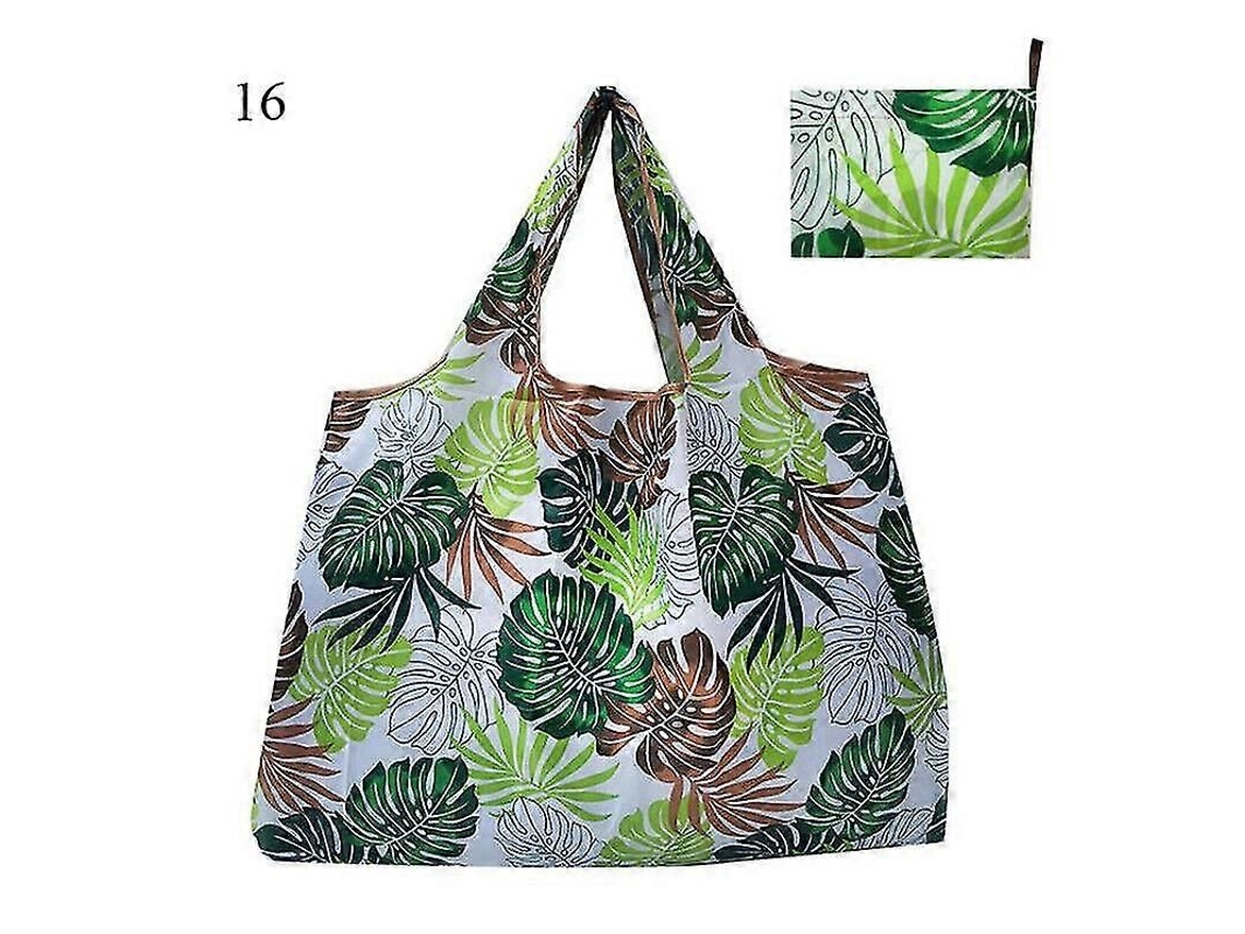 Sacola de Compras Feminina Reutilizável e Dobrável, Sacola Ecológica. GOKOCO