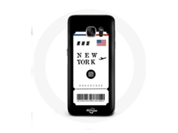 Capa para Samsung Galaxy S6 bilhete de avião Nova York