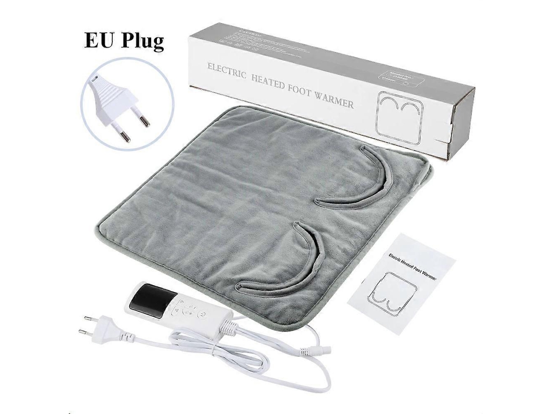 Tapete Aquecedor De Pés Elétrico Portátil Lavável, Cobertor Térmico Macio E Aconchegante Para Uso Doméstico Olysi Shop