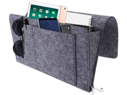 Lurelia Bolsa De Cabeceira, Em Feltro, Com Bolsos, Para Sofá, Telemóvel Acessível