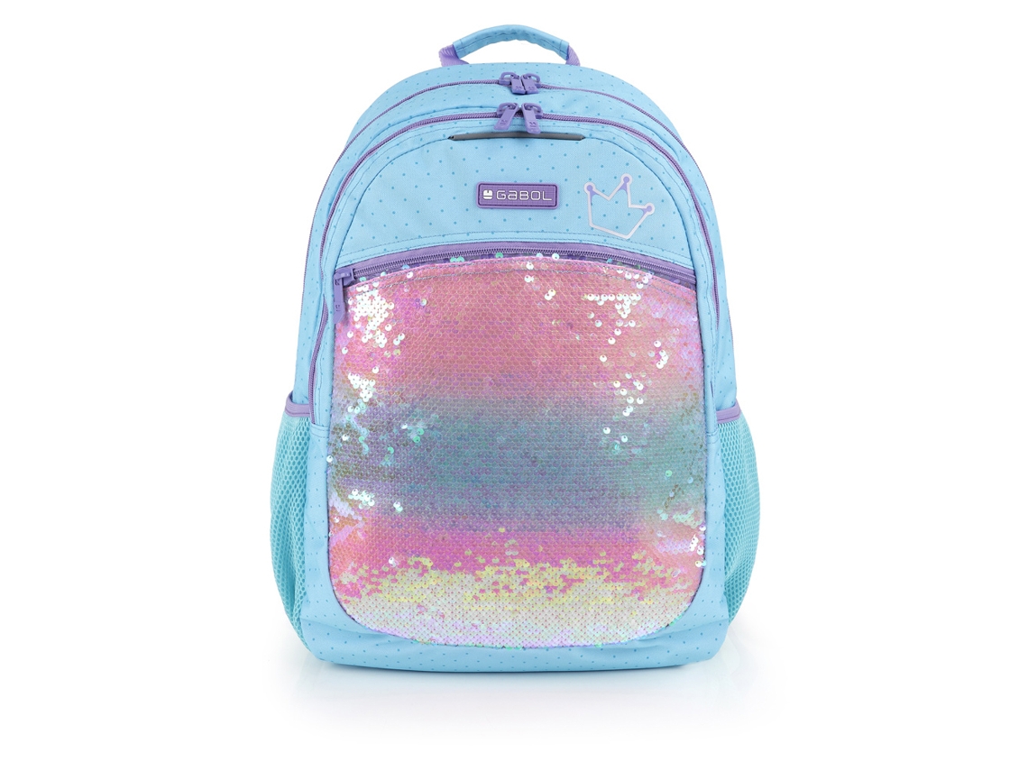 Mochila GABOL Fantasy com Lantejoulas e Resistente À Água
