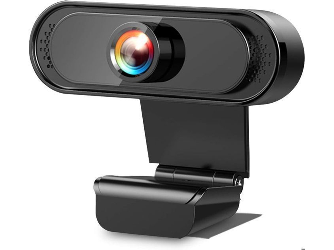 Webcam Usb, 1080p, Full Hd, Com Microfone, Plug And Play, Redução De Ruído E Streaming, Para Computador E Videoconferência