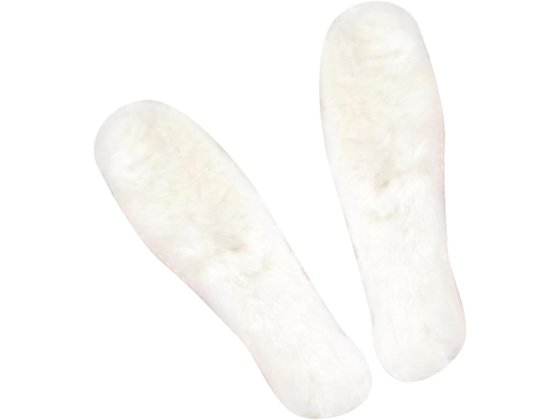 Palmilhas De Lã E Feltro Quentes Reutilizáveis, Ideais Para Botas E Pantufas De Inverno, Par De Palmilhas Internas