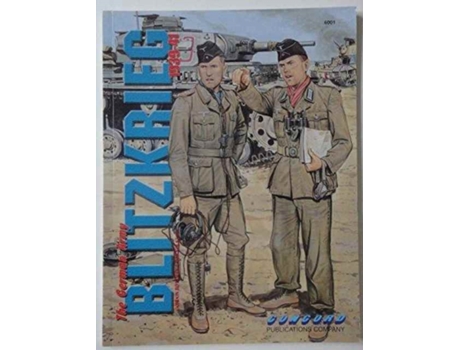 Livro 6001: the german army: blitzkrieg 1939 - 41 de gordon rottman,ron volstad (inglês)