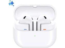 Auriculares Bluetooth True Wireless SAMSUNG Galaxy Buds3 (In Ear - Microfone - Noise Cancelling - Branco)