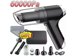 Aspirador De Pó Automotivo 3 Em 1, Aspirador De Pó Sem Fio, Bomba De Vácuo Portátil Para Casa, Sem Fio, Sucção Potente E Forte Aquaforge