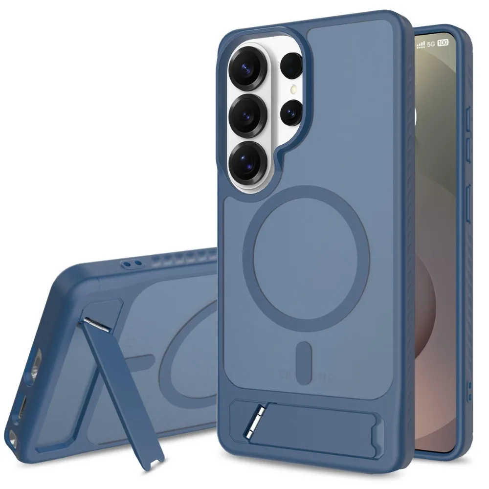 (azul, Galaxy S26 Plus) Capa Magnética À Prova De Choque Com Suporte Para Carregamento Sem Fio