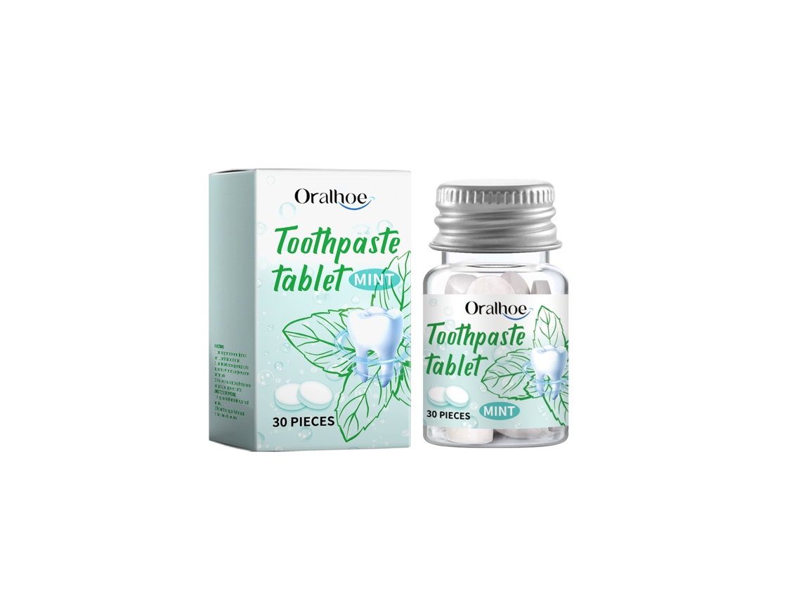 Tabletes Creme Dental Menta Fresca Sólida