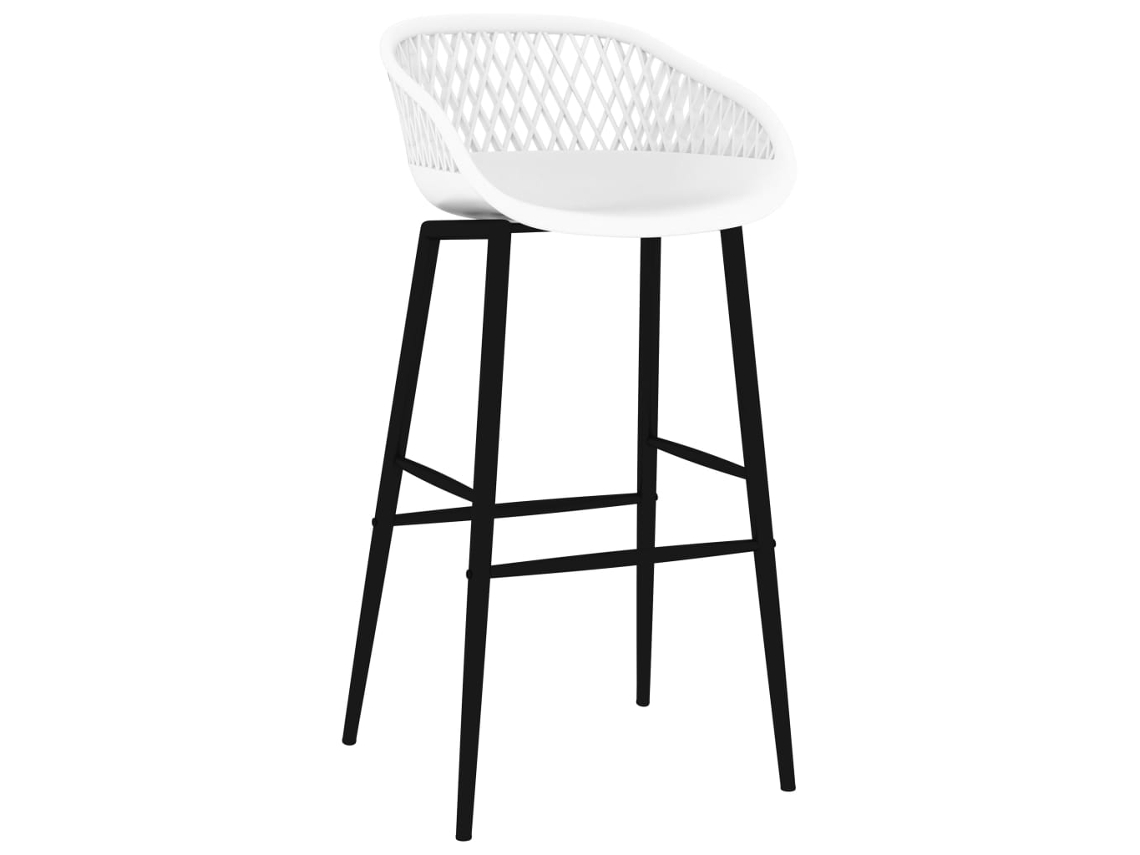 Cadeiras de Bar 4 Pcs Branco MAISON EXCLUSIVE