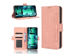 Capa De Celular Em Couro Com Textura De Bezerro E Toque Suave, Com Compartimentos Para Cartões, Para Infinix Hot 20s X6827.