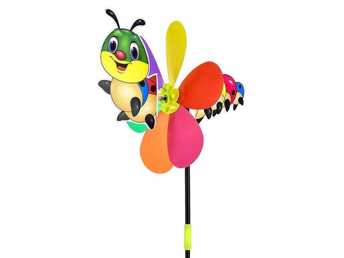 Brinquedo De Moinho De Vento Cute Diy Pvc Para Crianças Giratório Presente Bosaid Oruga